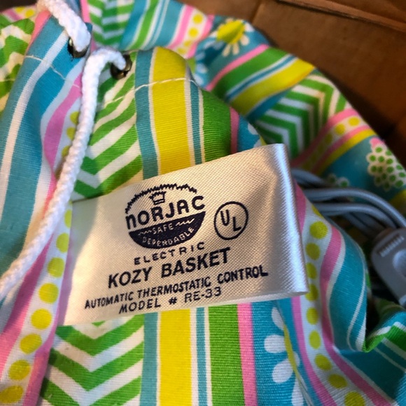 Electric Cozy Basket - Multicolour Pattern - Picture 3 of 6